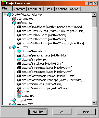 files analysis